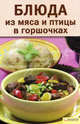 Блюда из мяса и птицы в горшочках, Галина Выдревич 