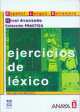 Nivel Avanzado: Ejercicios De Lexico, Pablo Martinez Menendez 
