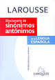 Diccionario de Sinonimos y Antonimos/ Synonyms and Antonyms Dictionary, 