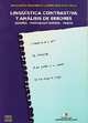 Linguistica Contrastiva Y Analisis De Errores, Penades Inmaculada 
