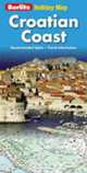 Croatian Coast Berlitz Holiday Map, 