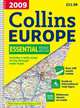 2009 Collins Road Atlas Europe: A4 Edition, Collins UK 