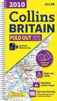 2010 Collins. Fold Out Road Atlas. Britain, Collins UK 