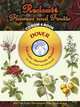 Redoute Flowers and Fruits CD-ROM and Book, Redoute Pierre Joseph 