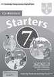 Cambridge Young Learners English Tests 7 Starters Answer Booklet: Examination Papers from University of Cambridge ESOL Examinations, Cambridge ESOL 