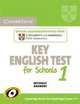 Cambridge Key English Test for Schools 1, Cambridge ESOL 