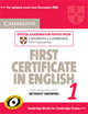 Cambridge First Certificate in English 1 for Updated Exam Student's Book without answers, Cambridge ESOL 