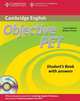 Objective PET Student's Book with Answers with CD-ROM (+ CD-ROM), Louise Hashemi 
