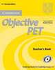 Objective PET Teacher's Book, Louise Hashemi, Barbara Thomas 