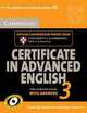 Cambridge Certificate in Advanced English 3 for Updated Exam Self-study Pack (+ Audio CD), 