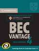 Cambridge BEC 4 Vantage Self-study Pack (+ Audio CD), Cambridge ESOL 