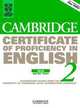 Cambridge Certificate of Proficiency in English 2 Student's Book with Entry Test, 