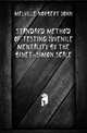 Standard Method of Testing Juvenile Mentality by the Binet-Simon Scale, Melville Norbert John 