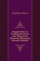 Rapport Sur La Contree Du Pecos Aux Etats-Unis (Nouveau Mexique) (French Edition), Gaullieur Henri 