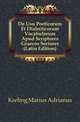 De Usu Poeticorum Et Dialecticorum Vocabulorum Apud Scriptores Graecos Seriores (Latin Edition), Kreling Marius Adrianus 