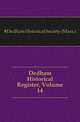 Dedham Historical Register, Volume 14, #Dedham Historical Society (Mass.) 