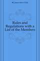 Rules and Regulations with a List of the Members, #Conservative Club 