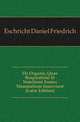 De Organis, Quae Respirationi Et Nutritioni Foetus Mammalium Inserviunt (Latin Edition), Eschricht Daniel Friedrich 