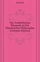 Die Aesthetischen Elemente in Der Platonischen Philosophie (German Edition), Justi Karl 