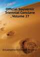 Official Souvernir ... Triennial Conclave ..., Volume 27, Encampment Knights Templar 