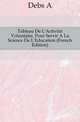 Tableau De L'Activite Voluntaire, Pour Servir A La Science De L'Education (French Edition), Debs A 