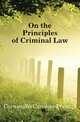 On the Principles of Criminal Law, Cornwallis Caroline Frances 