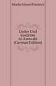 Lieder Und Gedichte in Auswahl (German Edition), Moerike Eduard Friedrich 