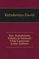 Dav. Ruhnkenius Scholia in Suetonii Vitas Caesarum (Latin Edition), Ruhnkenius David 