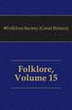 Folklore, Volume 15, #Folklore Society (Great Britain) 