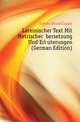 Lateinischer Text Mit Metrischer Ubersetzung Und Erlaeuterungen (German Edition), Siebold Eduard Caspar 