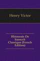 Elements De Sanscrit Classique (French Edition), Henry Victor 