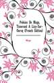 Poesies De Magu, Tisserand A Lizy-Sur-Ourcq (French Edition), Magu 