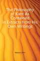 The Philosophy of Kant As Contained in Extracts from His Own Writings, Watson, John 