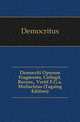 Democriti Operum Fragmenta, Collegit, Recens., Vertit F.G.a. Mullachius (Tagalog Edition), Democritus 