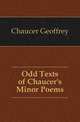 Odd Texts of Chaucer's Minor Poems, Chaucer Geoffrey 