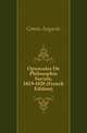 Opuscules De Philosophie Sociale, 1819-1828 (French Edition), Comte Auguste 
