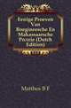 Eenige Proeven Van Boegineesche En Makassaarsche Poezie (Dutch Edition), Benjamin Frederik Matthes 