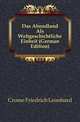 Das Abendland Als Weltgeschichtliche Einheit (German Edition), Crome Friedrich Leonhard 