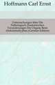 Untersuchungen Uber Die Pathologisch-Anatomischen Veraenderungen Der Organe Beim Abdominaltyphus (German Edition), Hoffmann Carl Ernst 