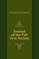 Journal of the Pali Text Society, DAVIDS TW RHYS 