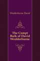 The Compt Buik of David Wedderburne, Wedderburne David 
