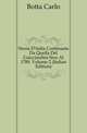 Storia D'italia Continuata Da Quella Del Guicciardini Sino Al 1789, Volume 2 (Italian Edition), Botta Carlo 