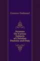 Sermons On Various Subjects of Christian Doctrine and Duty, Emmons Nathanael 