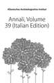 Annali, Volume 39 (Italian Edition), #Deutsches Archaologisches Institut 