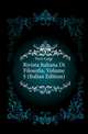 Rivista Italiana Di Filosofia, Volume 5 (Italian Edition), Ferri Luigi 