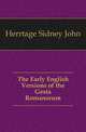 The Early English Versions of the Gesta Romanorum, Herrtage Sidney John 