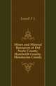 Mines and Mineral Resources of Del Norte County, Humboldt County, Mendocino County, Lowell F L 