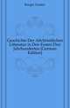 Geschichte Der Altchristilichen Litteratur in Den Ersten Drei Jahrhunderten (German Edition), Krueger Gustav 