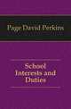 School Interests and Duties, Page David Perkins 