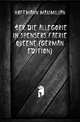 Uber Die Allegorie in Spensers Faerie Queene (German Edition), Hoffmann Maximilian 